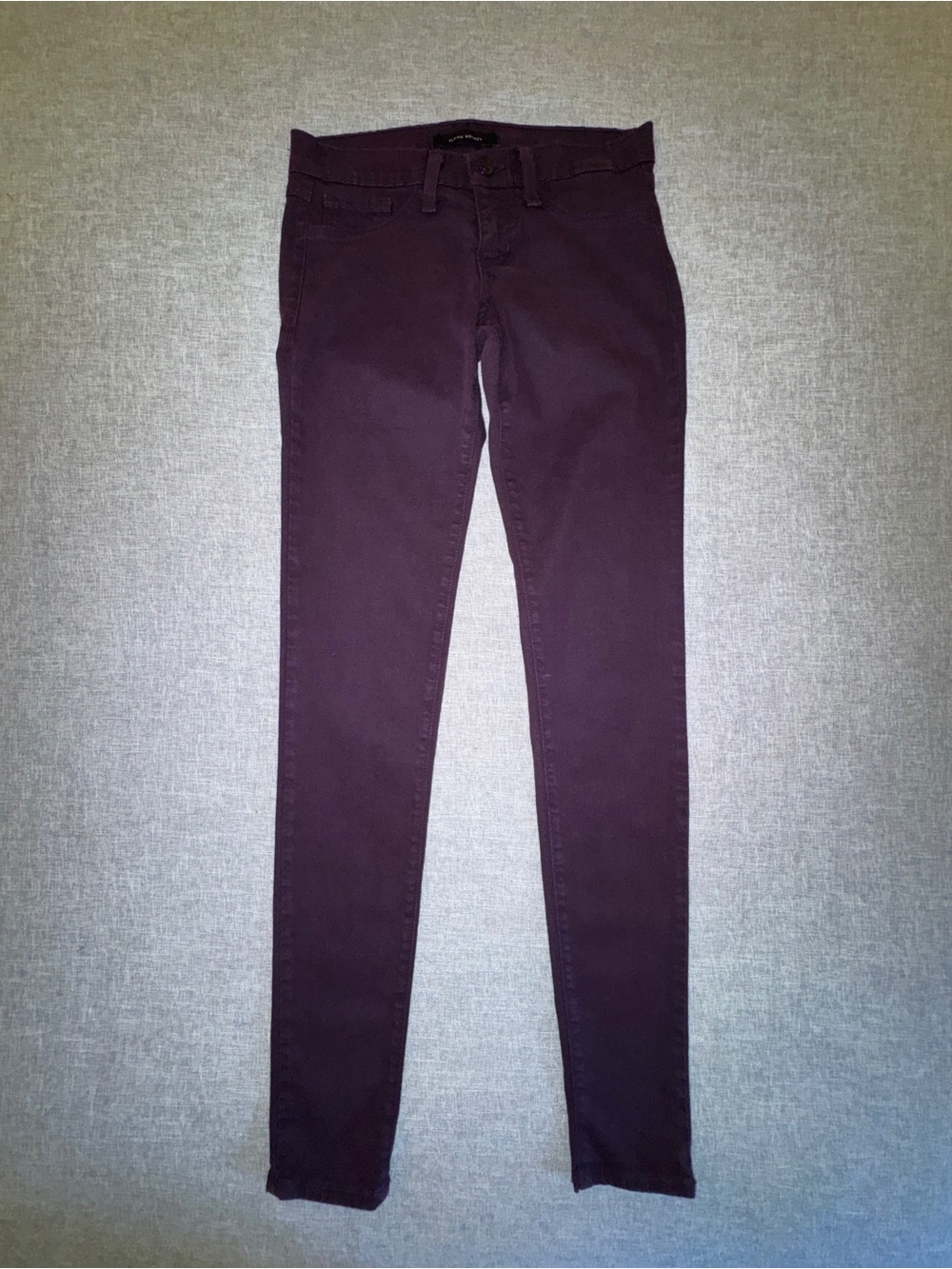 Flying Monkey Eggplant Stretchy Skinny Jeans Size 26